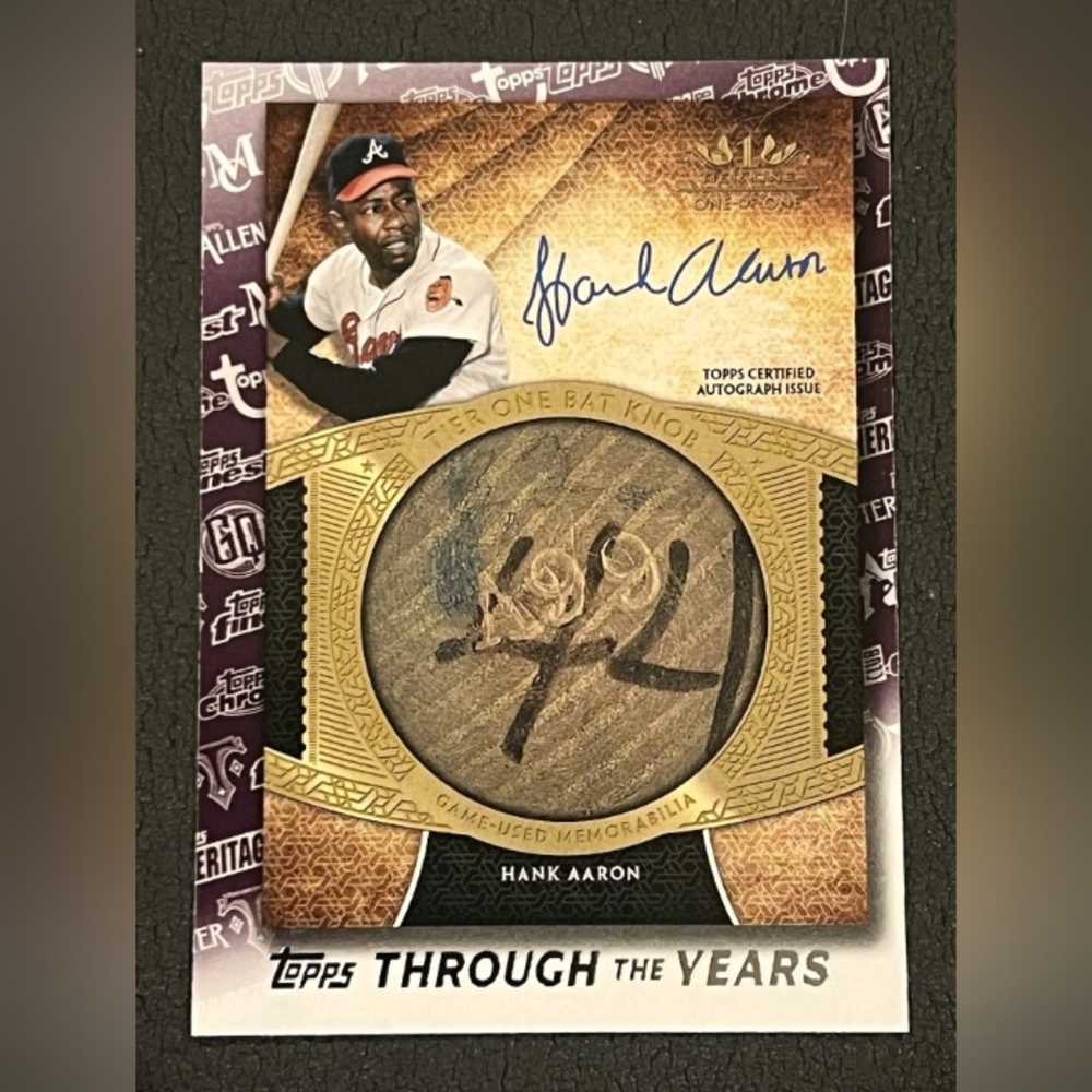 2021 Topps - Topps Through the Years Hank Aaron #TTY-18